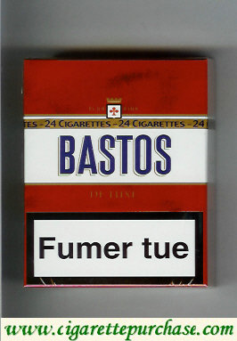 Bastos De Luxe cigarettes fumer tue 24